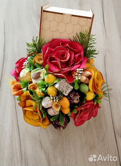 Съедобный букет Чайный домик