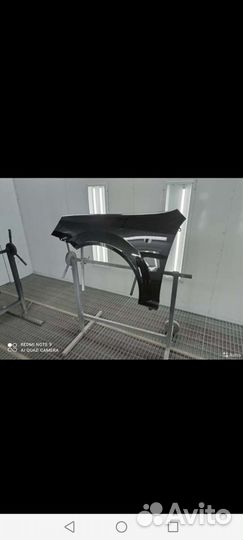 Крыло Chevrolet Lacetti в цвет чёрный Gar