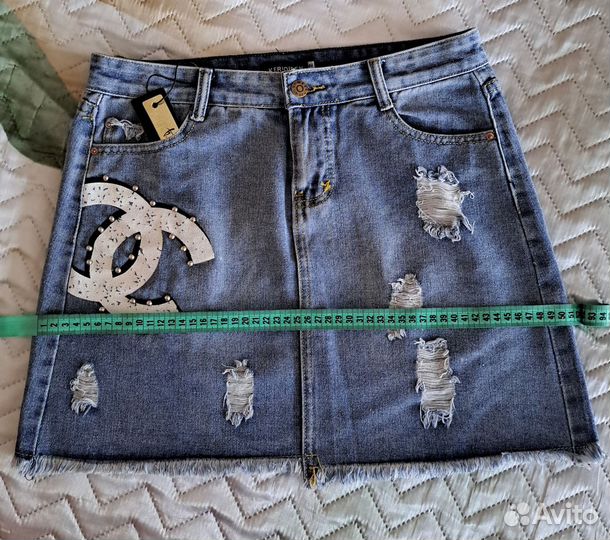 Юбка джинсовая