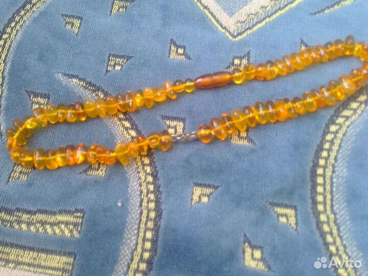 Янтарные бусы СССР