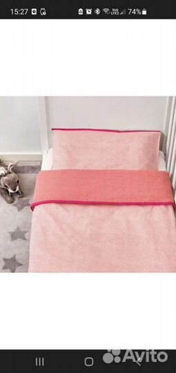 Постельное белье для девочки IKEA+2 простыни, пелё