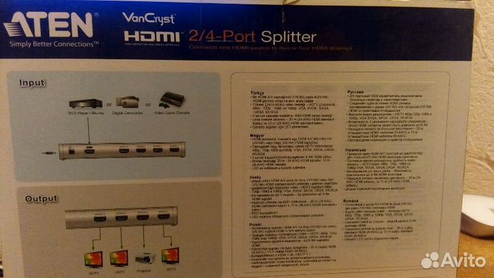 Разветвитель hdmi на 2 монитора