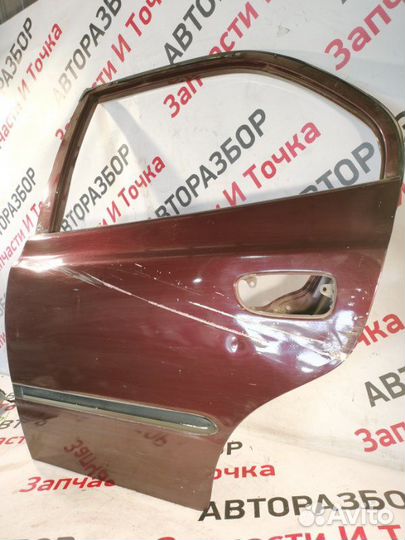 Дверь боковая задняя левая Hyundai Accent седан
