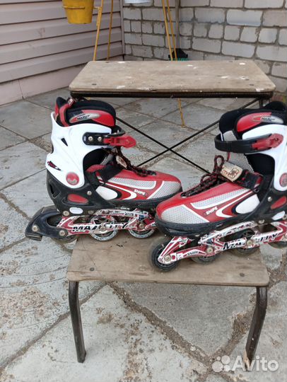 Коньки детские раздвижные