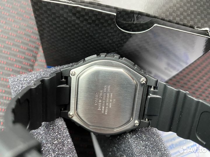 Часы casio w-216h