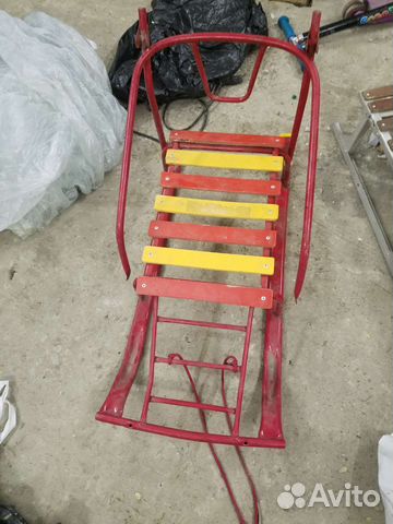 Санки металлические и алюминиевые