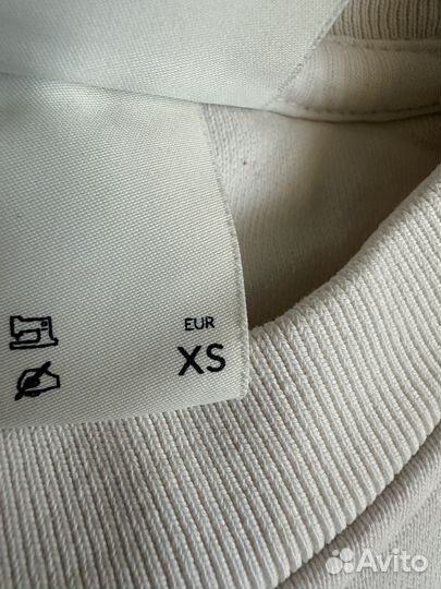 Свитшот белый из H&M