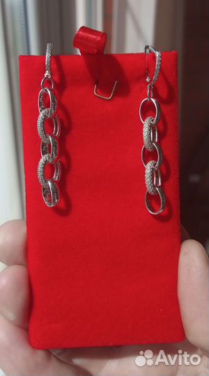 Серебряные серьги