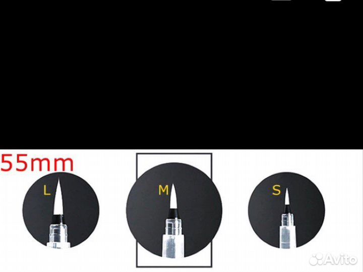 Кисти для акварели 3 шт с резервуаром для воды