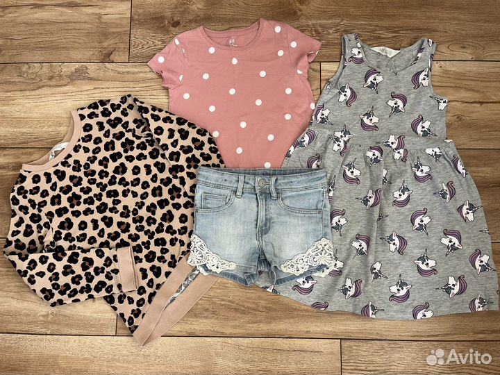 Пакет вещей на девочку 110 116