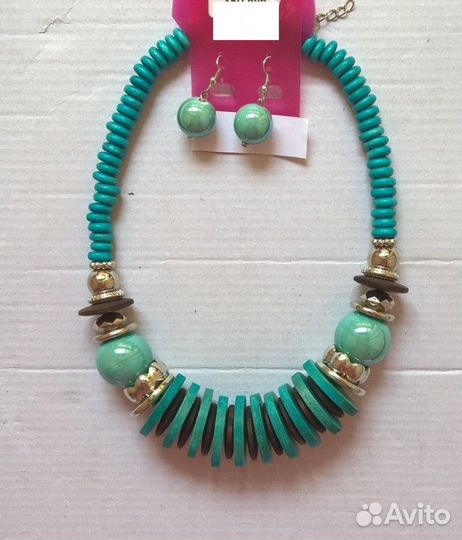 Колье + серьги