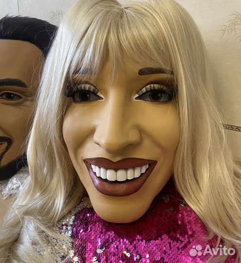 Ростовая кукла Аллегрова. Новая.Голова