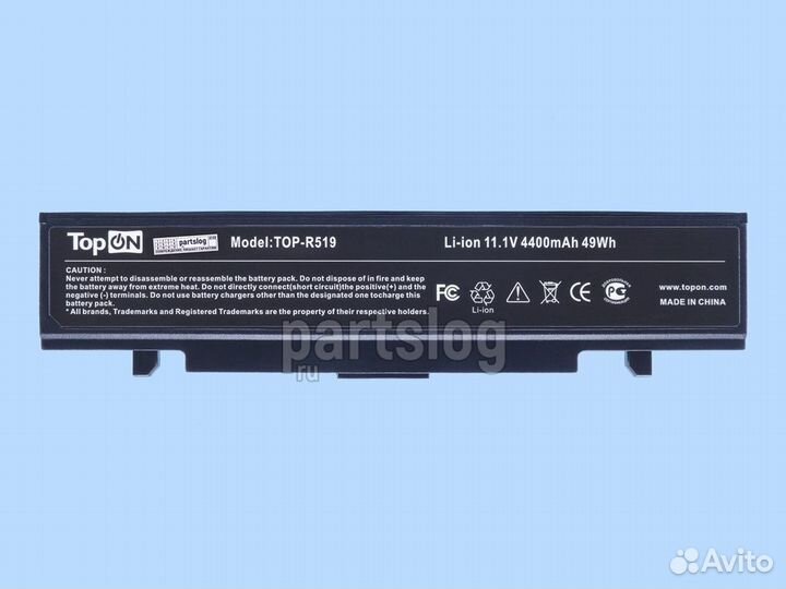 Аккумулятор TOP-R519 для Samsung 11.1V 4400mAh 49W