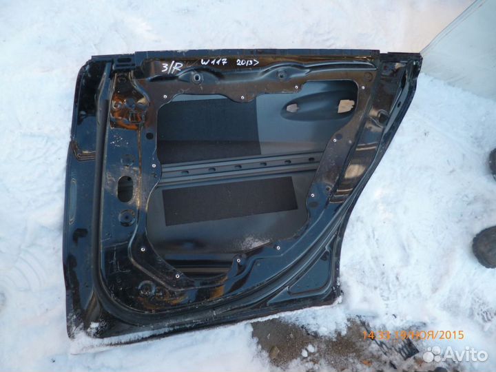 Дверь задняя правая Мерседес Mercedes сla W117