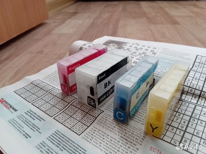 Картриджи пзк для Canon maxify