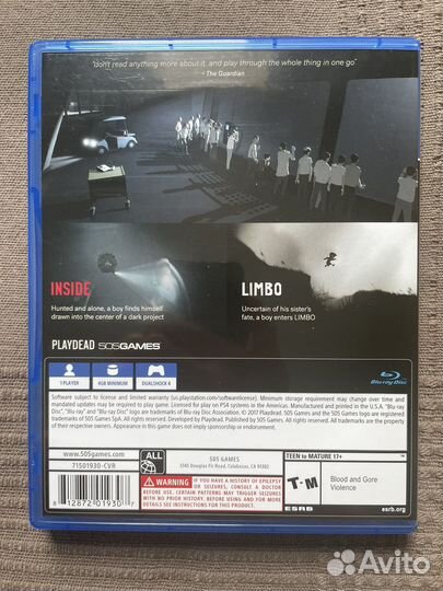 Inside Limbo ps4