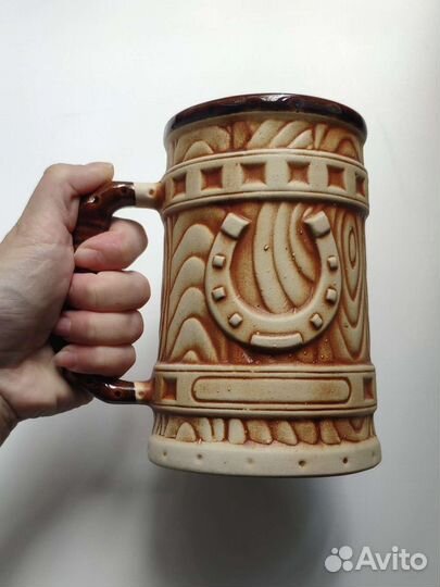 Пивная кружка керамика