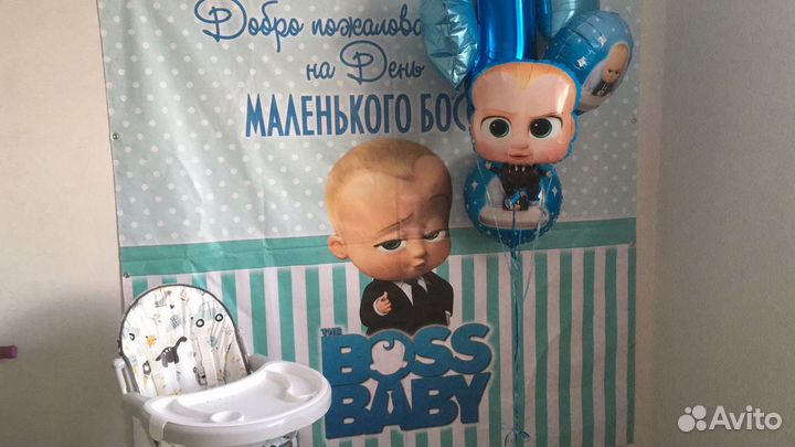 Баннер на день рождения