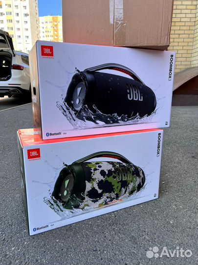 Jbl boombox 3 новая оригинал