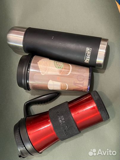 Кружки термосы старбакс + regent термос