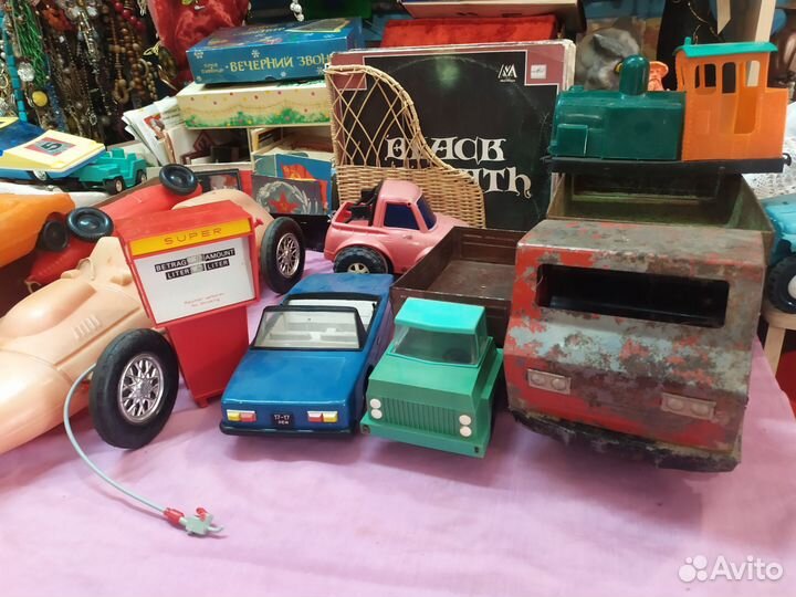 СССР дет машинки металл пластик разные