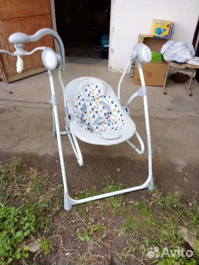 Электро качеля детская