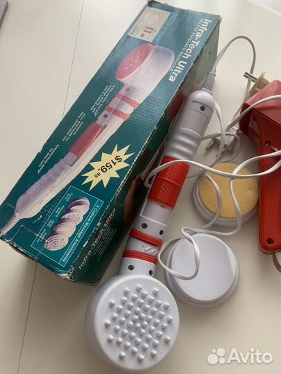 Электромассажер с инфракрасными лучами и фен