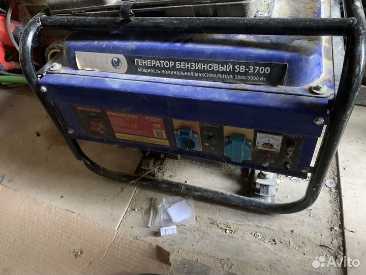 Генератор бензиновый спец-SB-3700