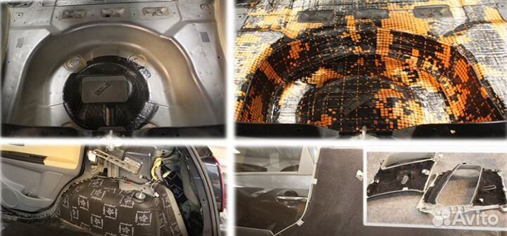 Шумоизоляция Автомобиля Комплексная mercedes-benz