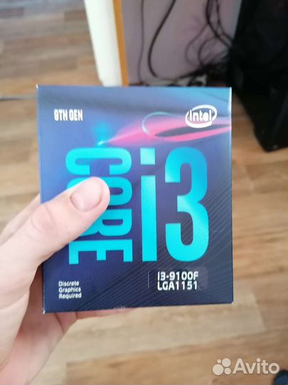 Материнская плата Gigabyte H310m 1151v2 + i3 9100f