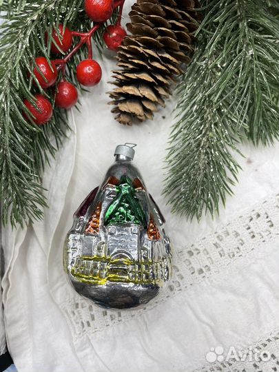 Елочная игрушка царь град СССР (сзр)