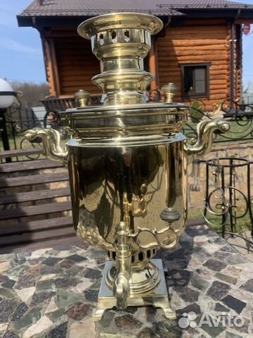 Самовар на дровах старинный купить в Туле | Хобби и отдых | Авито