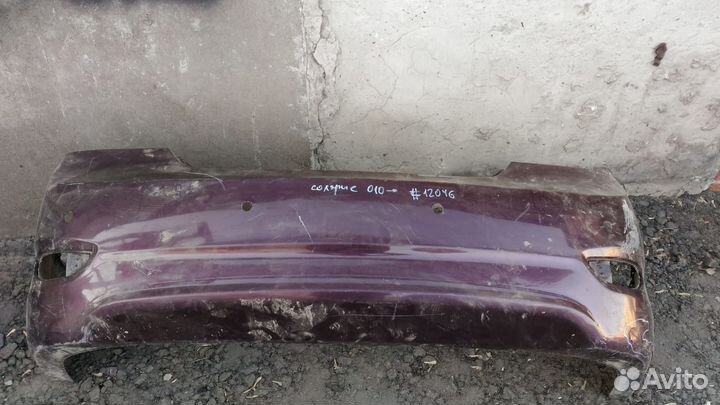 Бампер задний Хендэ Солярис после 010г