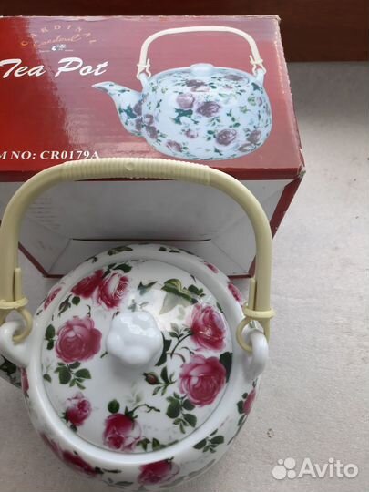 Чайник заварочный новый фарфор