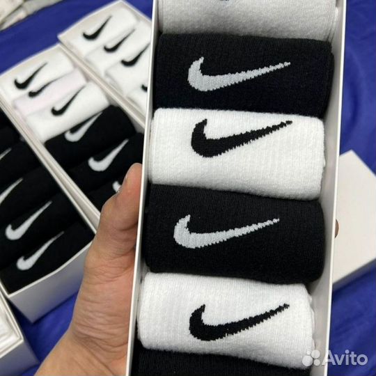 Высокие носки nike adidas