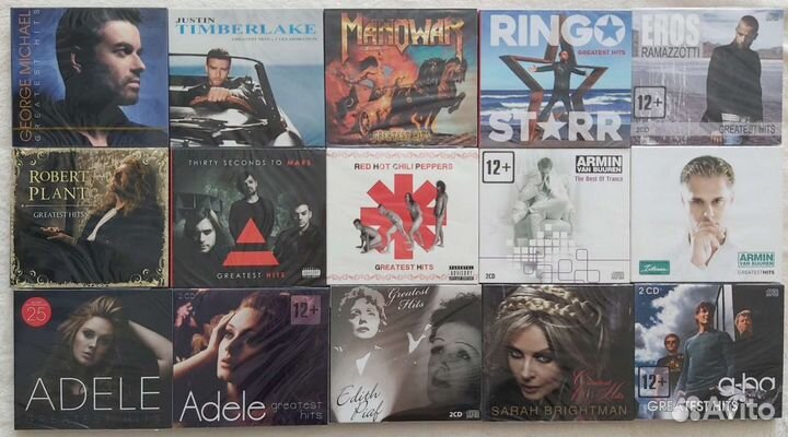 Музыкальные CD диски. Компакт диски