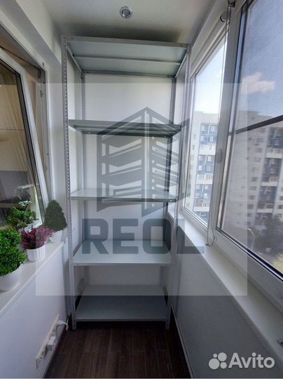 Стеллаж металлический торговый