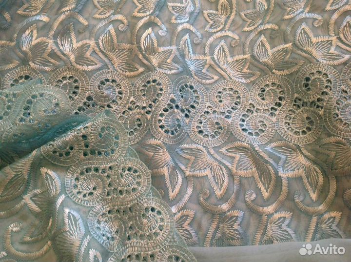 Гардины, тюль на выс. потолок шир 6.20