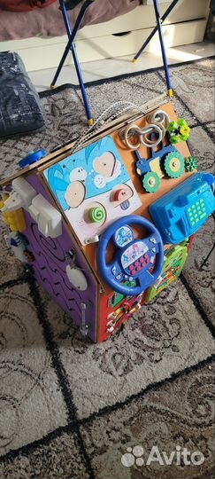 Бизиборд домик большой