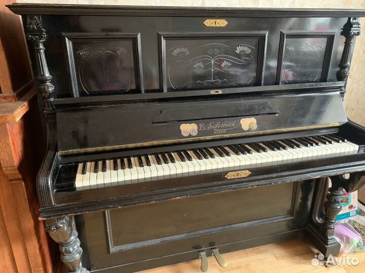 Немецкое пианино настроено