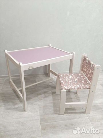 Детский стол и стул (новый)