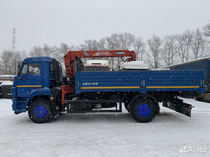 КАМАЗ 43253 с КМУ, 2012