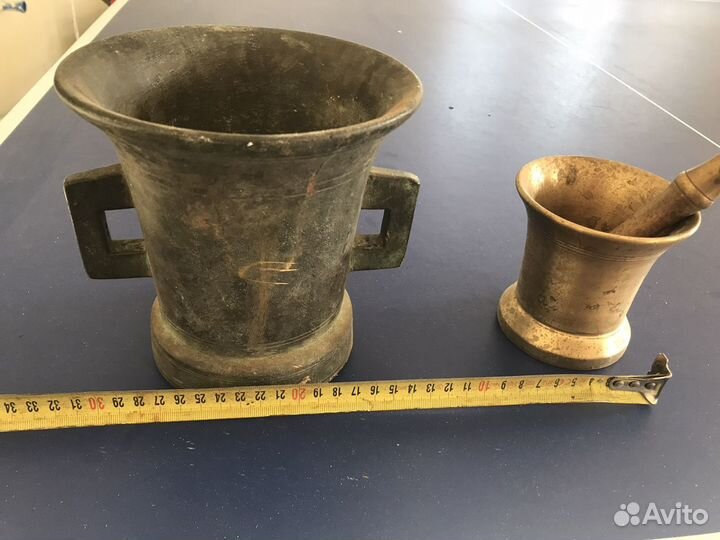 Ступка бронзовая