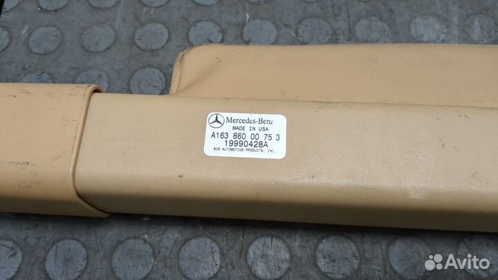 Шторка багажника Mercedes ML W163, 1999
