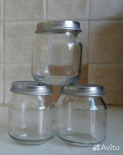 Баночки стеклянные
