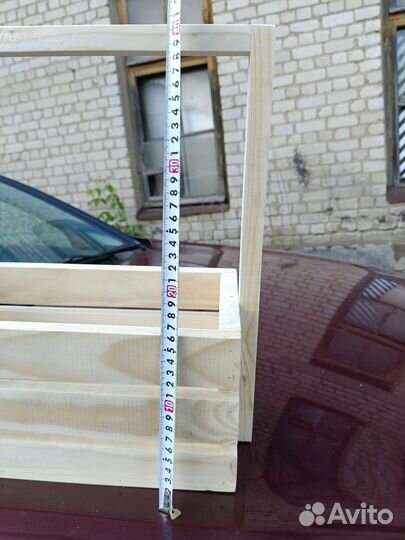 Деревянный ящик для подарка/декора