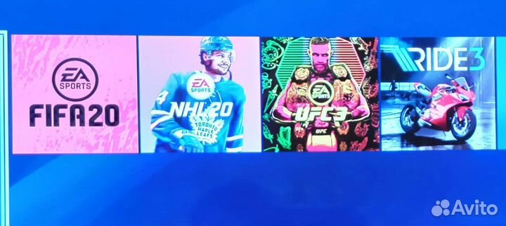 Sony PS4 slim 1tb + 4 игры