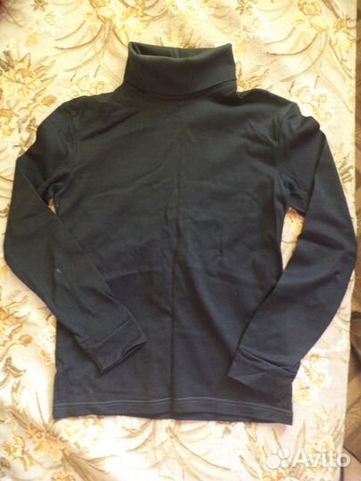 Водолазка черная, размер 40-42