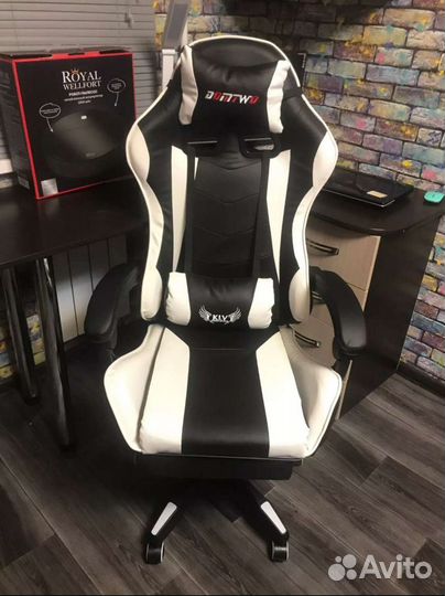 Новое кресло из экокожи