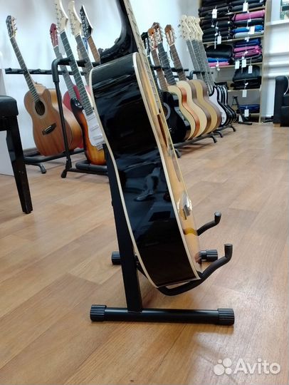 Новая стойка для гитары dekko JR-304 BK черная